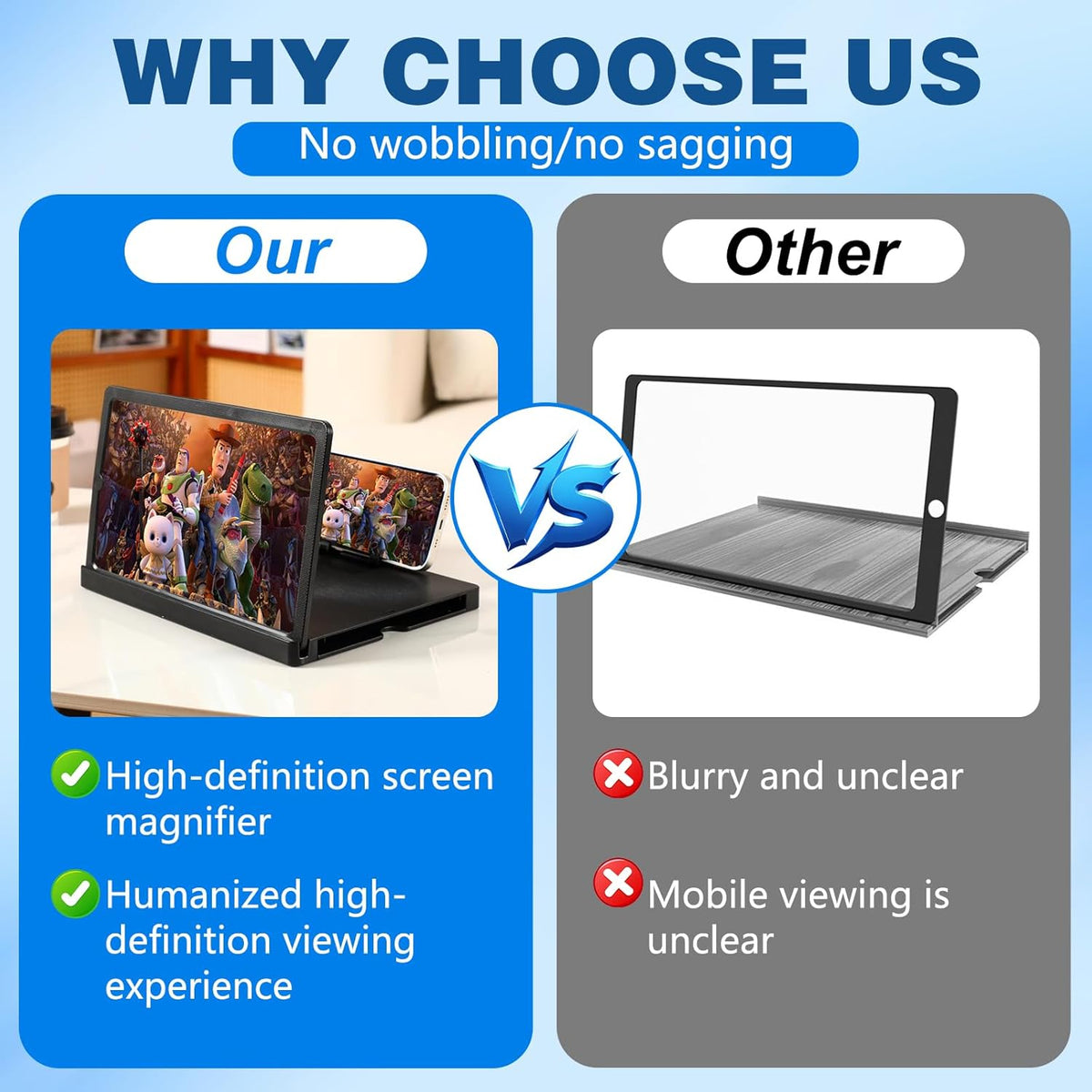 Graphic summarising the Cinema Screen's main features